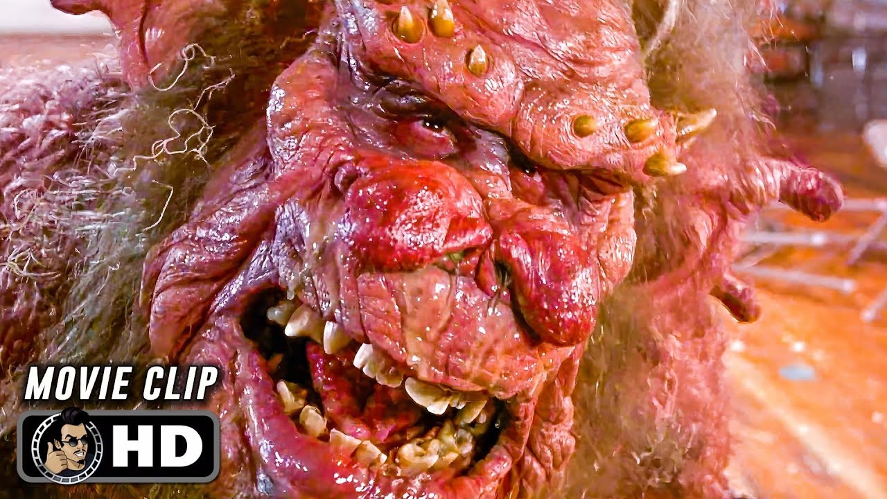 Troll Attacks Halloween Party Scene | ERNEST SCARED STUPID (1991) Movie CLIP HD