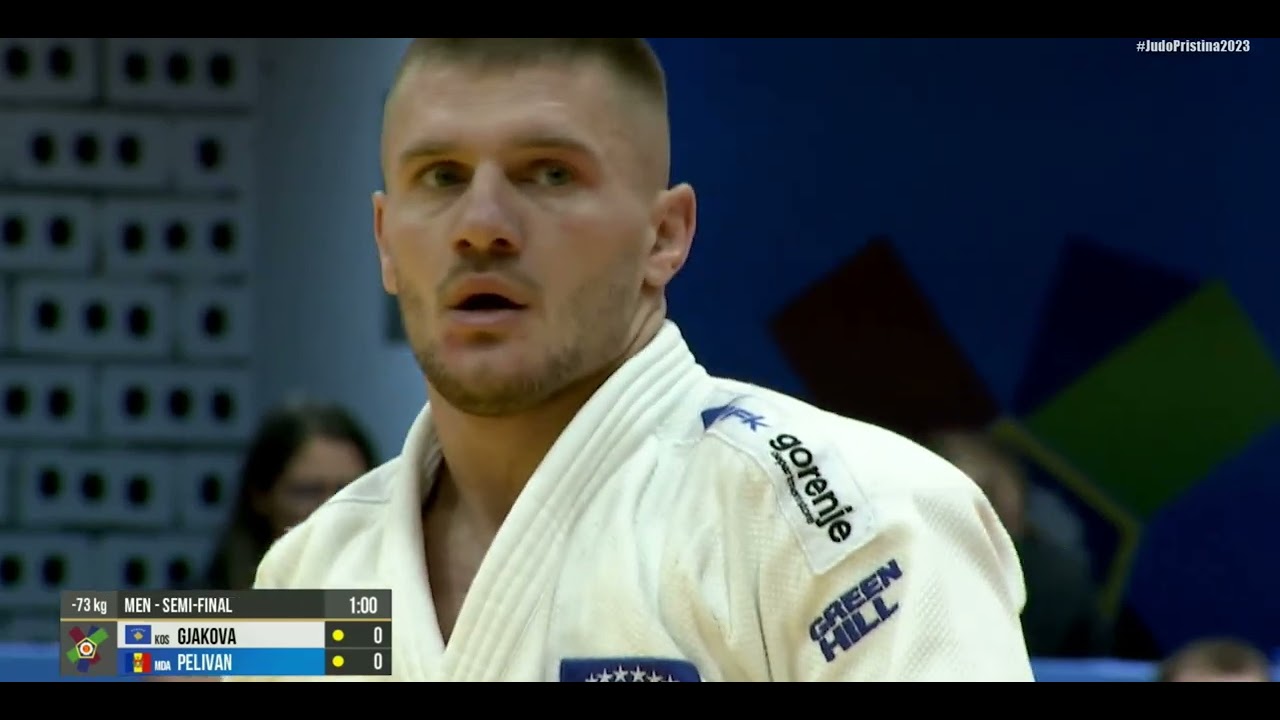 European Championships Open 2023 Semi Final (-73KG) Akil GJAKOVA (KOS) v Petru PELIVAN (MDA)