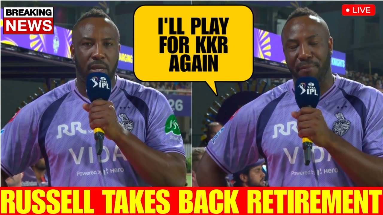 IPL 2026: Andre Russell taking back retirement? Ami KKR Hai Taiyaar