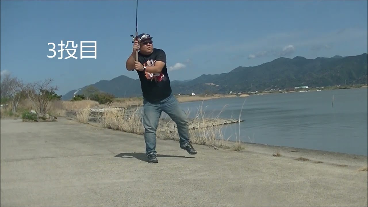 １５カルコン100HGで１８ｇのジグ遠投したら？やるじゃん！　＃カルカッタコンクエスト　＃遠投　＃汚名返上