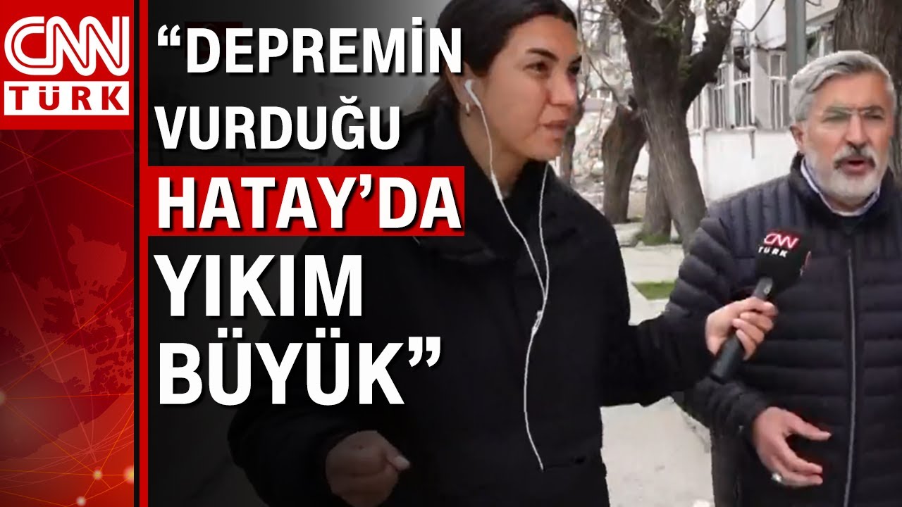 Hatay'da son durumu, Fulya Öztürk ve Hatay Milletvekili Hüseyin Yayman aktardı