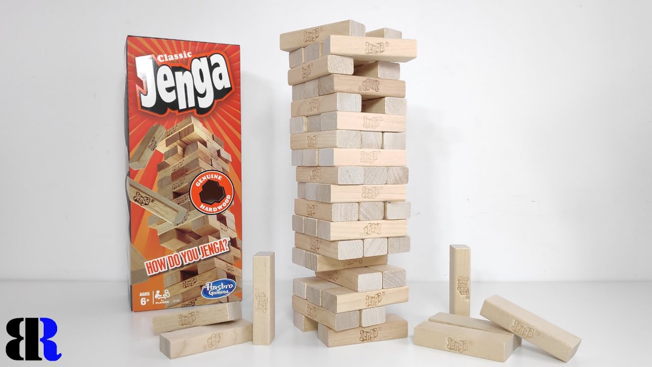 Unboxing Jenga - Hasbro Board Game