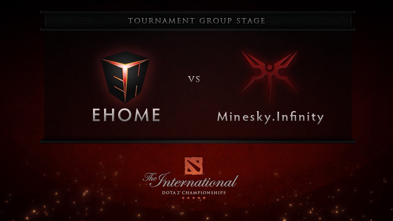 EHOME vs Mineski.Infinity - Group Stage - Dota 2 International