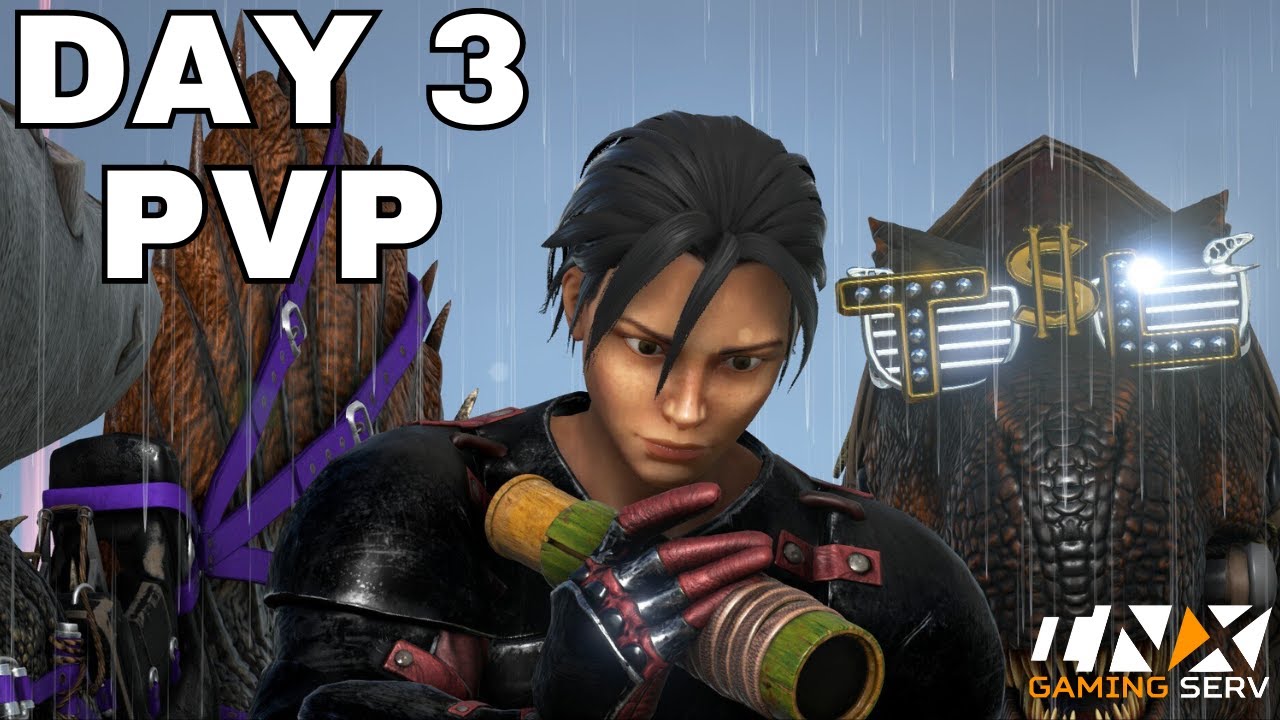 Insane Base Progression And Lava Golem PvP On INX 2 MAN | ARK
