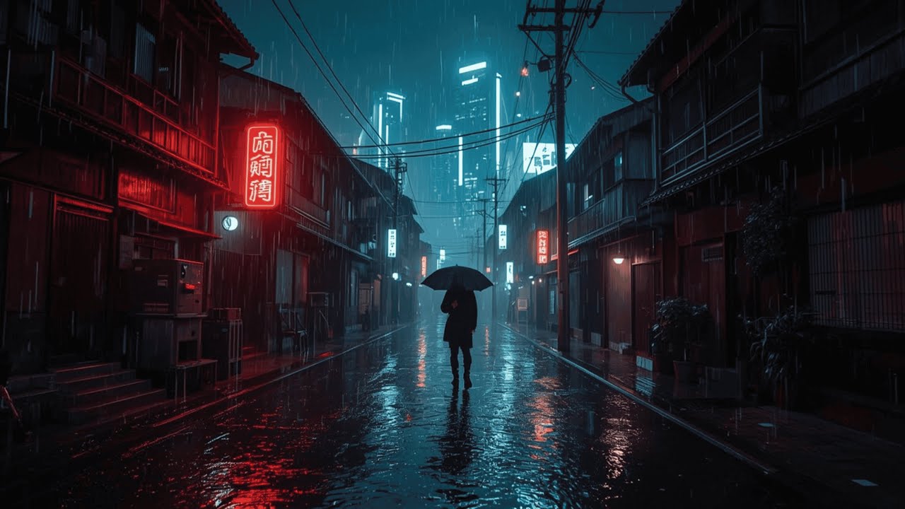Tokyo Rain Lo-Fi | Calm Night Chill Mix