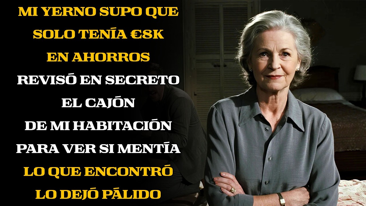Revisó mis cajones por mis €8k… no sabía que ya tenía todo preparado