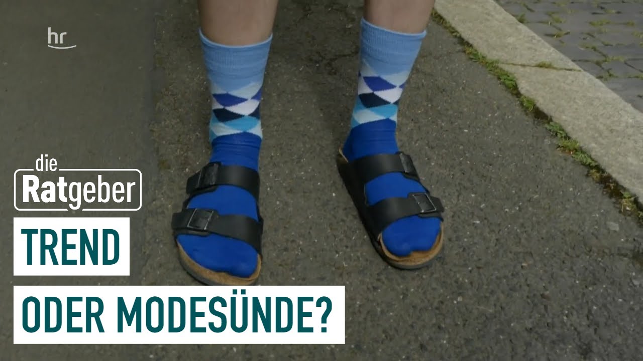 Socken in Badelatschen: Wie die Tabu-Kombi zum Trend wurde | Die Ratgeber