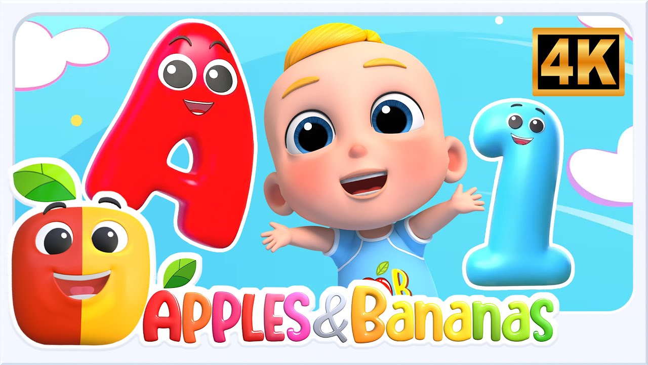 Apples & Bananas – Fun Learning App for Preschool for Kids @ApplesandBananasKidsLearning