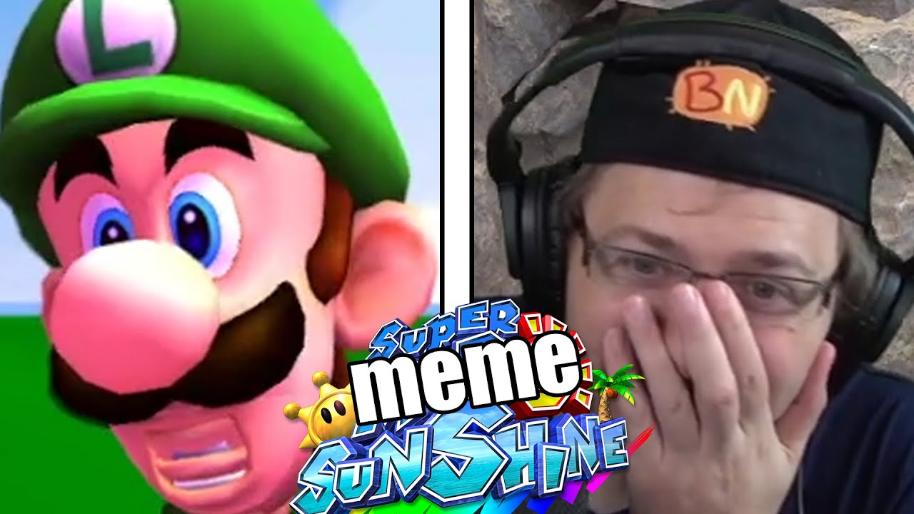 Super Mario Sunshine with Memes