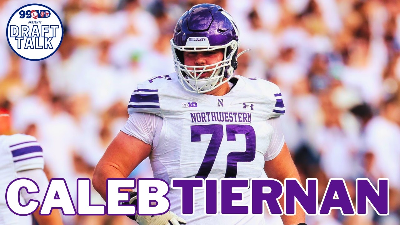 Caleb Tiernan 2026 NFL Draft Scouting Report | Northwestern Offensive Line Analysis