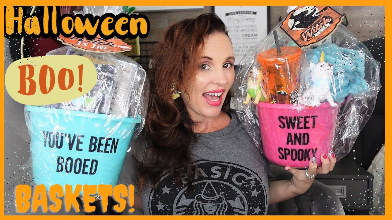 BOO BASKET IDEAS| WHAT’S IN MY KIDS HALLOWEEN BOO BASKETS
