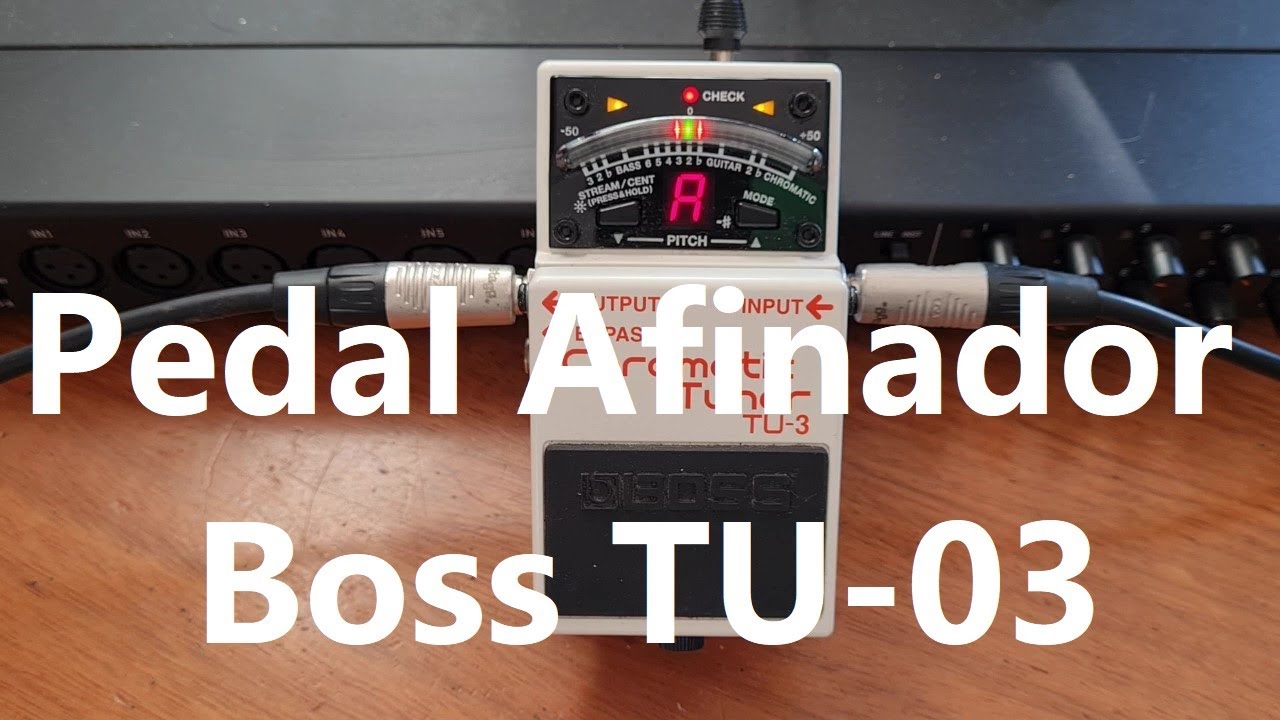 Afinador Boss TU-3