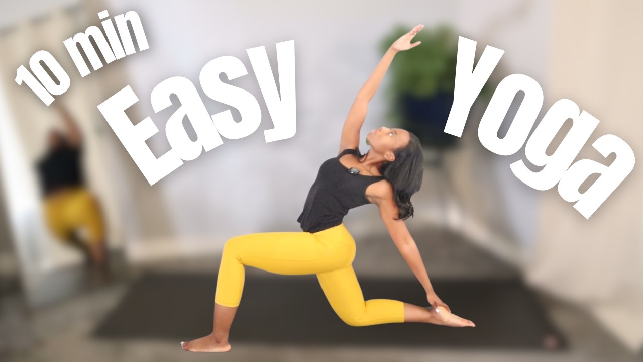 10 Min Yoga to Wake Up + Feel Amazing - ALL LEVELS/NO PROPS