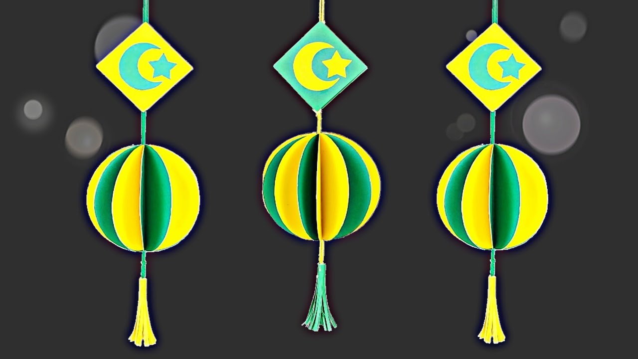 ide Hiasan Dekorasi Bulan Ramadhan dan Idul Fitri_Ramadhan Decoration Ideas