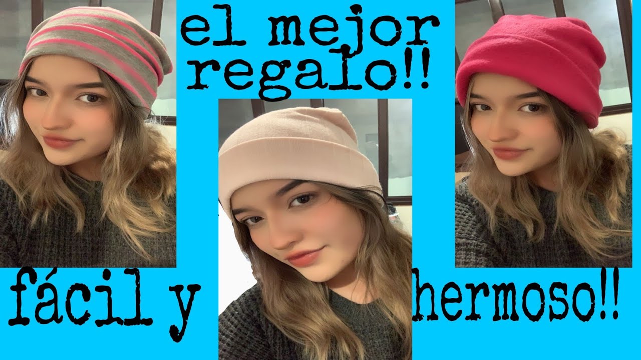 cómo hacer GORRO beanie para el invierno  TODAS LAS TALLAS PATRÓN y confección  fácil y rápido!!