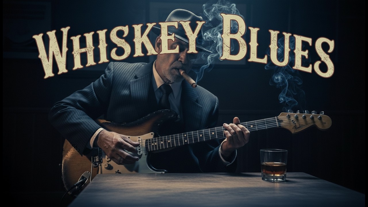 Blue Suit Blues – Slow Chicago Blues Guitar & Smooth Jazz for Late Night Relaxation