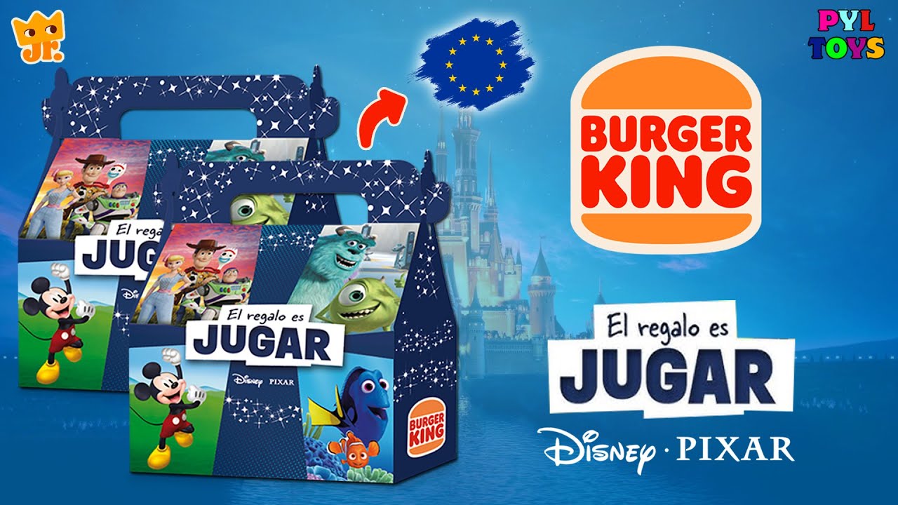¡Conseguimos los Juegos de Mesa de Burger King Europa de Disney Pixar!