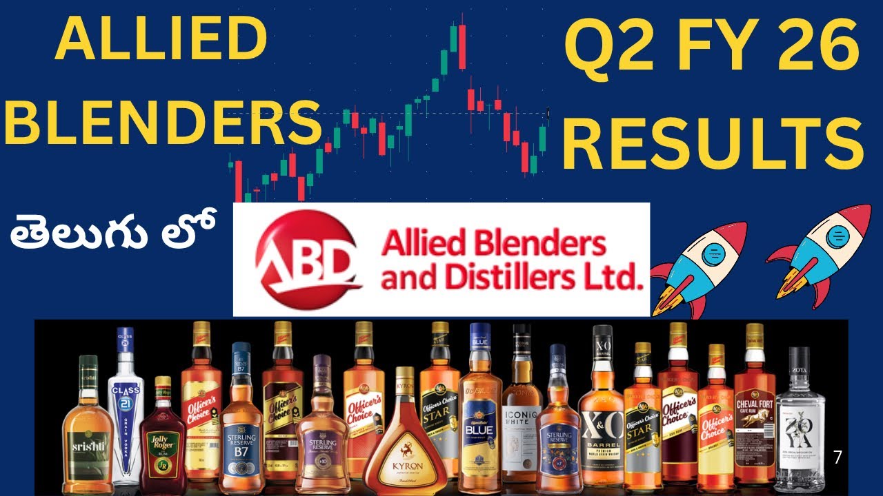 &ldquo;ABDL Q2 FY26 Results 🔥 || 32% Profit Jump | Allied Blenders Analysis in Telugu 