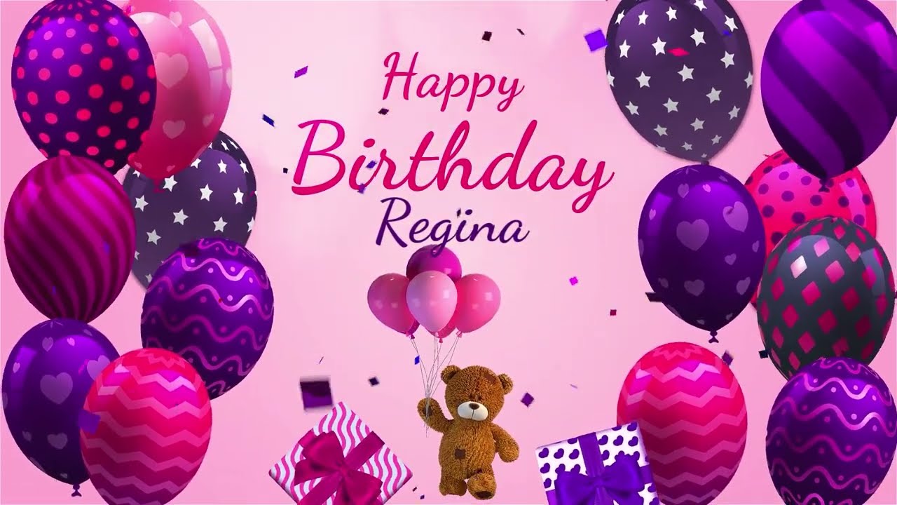 Happy Birthday Regina! Personalized Birthday Song for Regina