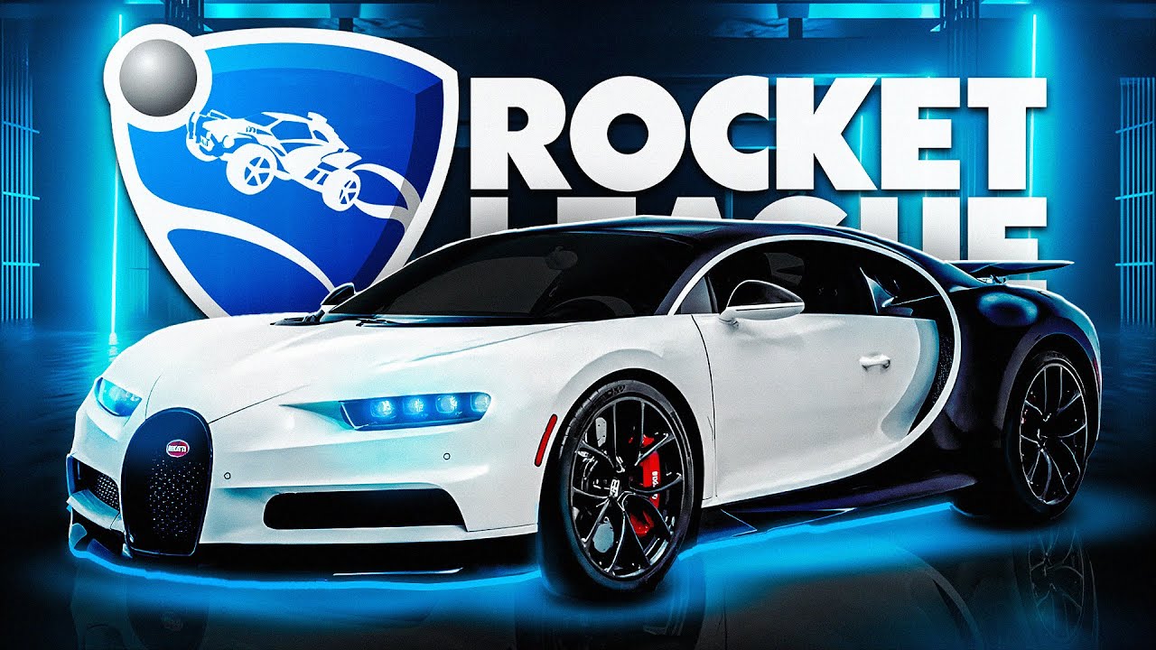 NOVA BUGATTI COM NEON, O CARRO MAIS LINDO DO ROCKET LEAGUE (desafio vs recordista BR de air dribble)