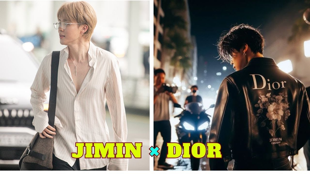 Jimin at Dior SS26 Paris Fashion Week | Blonde Hair & Iconic Style