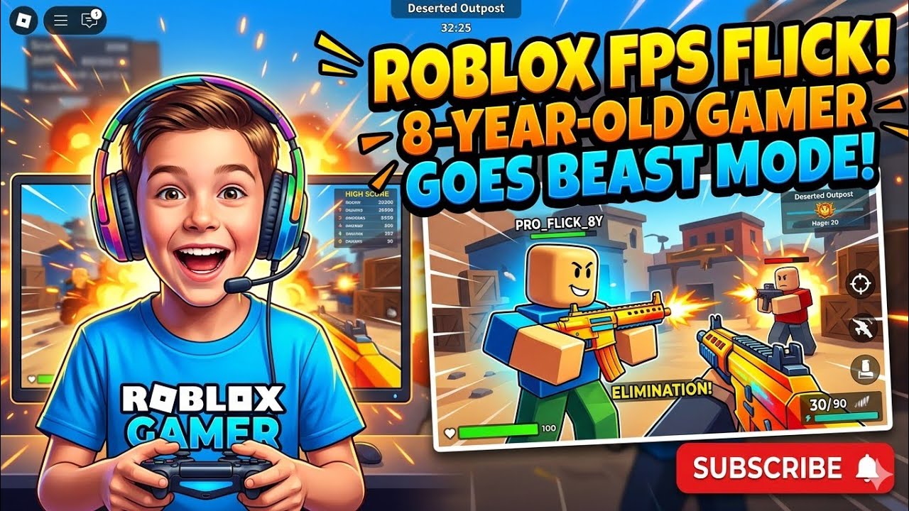 FPS Flick Roblox Game Play by Sultan #fpsflick