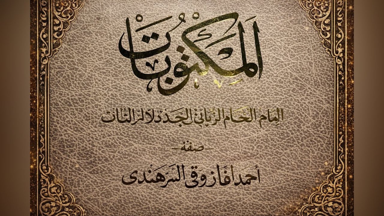 Mektubât, Kudsiyye ,Reşahat ve Tasavvuf Dersleri 40.Ders (m.86) / Dr. Halil İbrahim Yılmaz