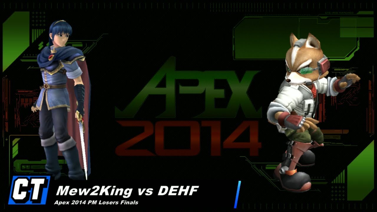 Apex 2014 - CT EMP Mew2King vs DEHF - Losers Finals - Project M Top 8