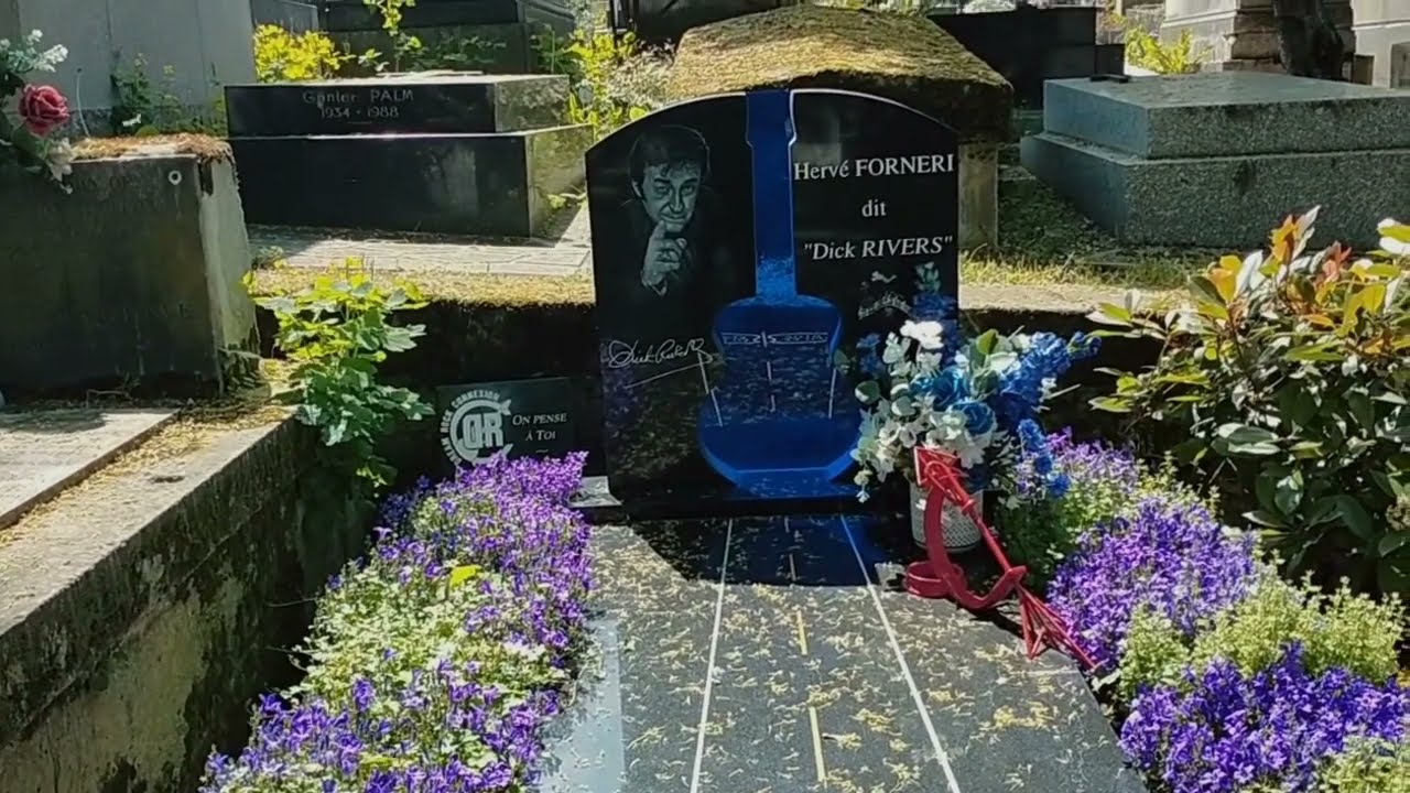 O&ugrave; se trouve la tombe de Dick RIVERS : Elle se trouve dans le cimeti&egrave;re Montmartre division 11.