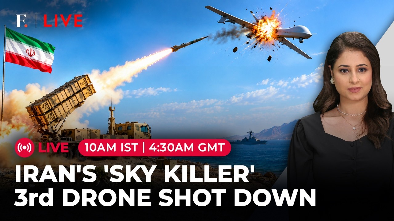 LIVE: Iran&rsquo;s New Air Defence Unleashed; Third US Drone 'Hit' Over Hormuz | Firstpost