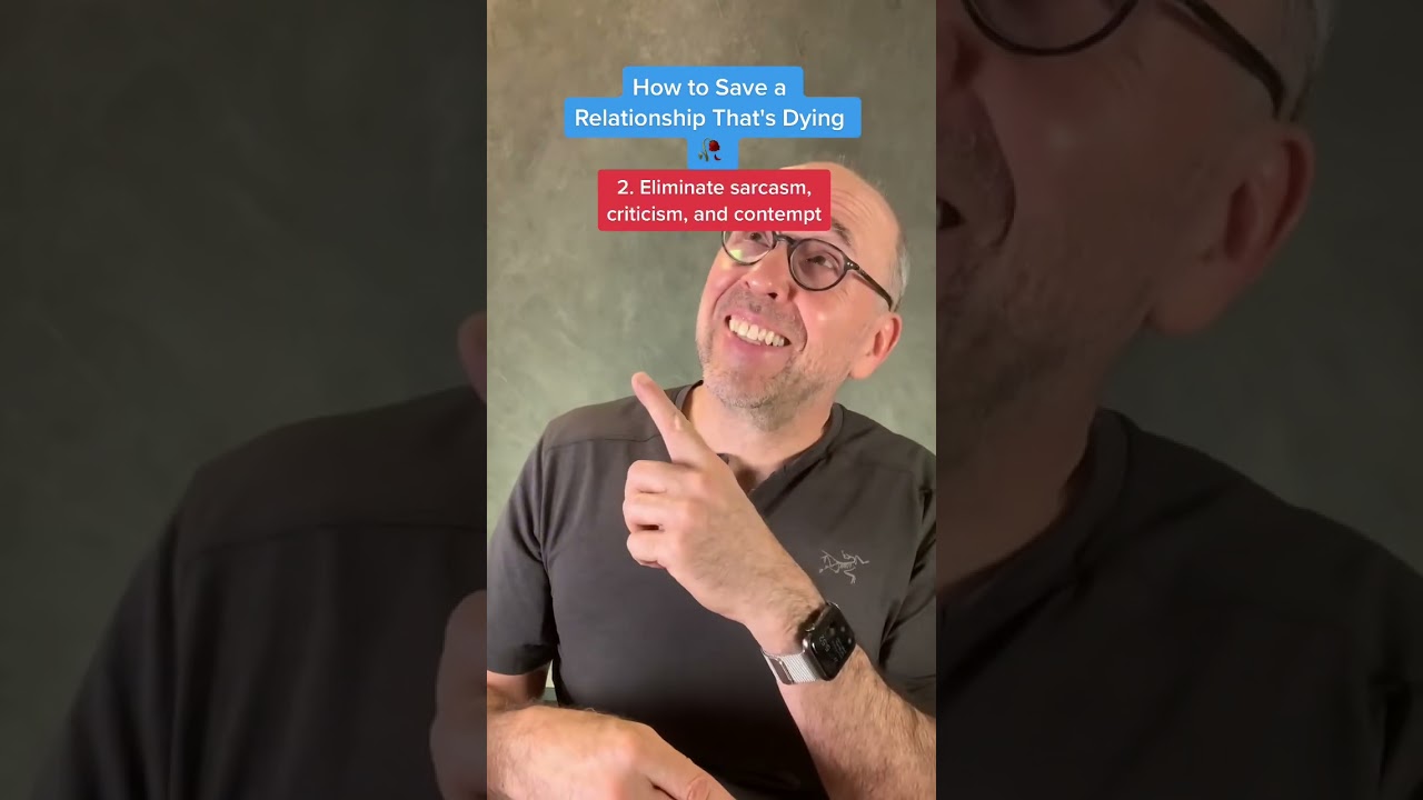 How to Save a Relationship That's Dying