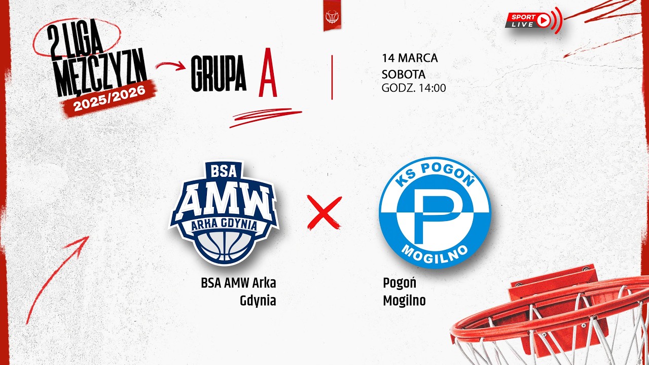 BSA AMW Arka Gdynia - Pogoń Mogilno (2 LM)