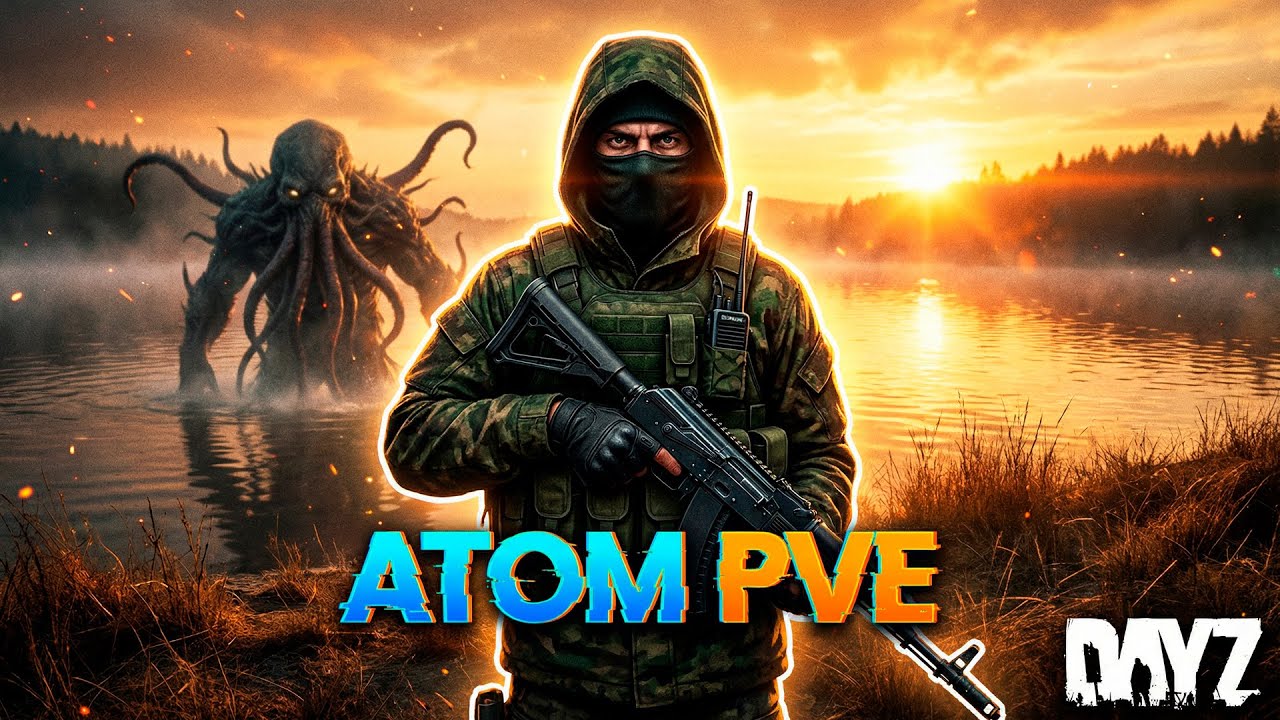DAYZ PVE | ПРОМОКОД | КВЕСТЫ И ФАРМ НА СЕРВЕРЕ АТОМ