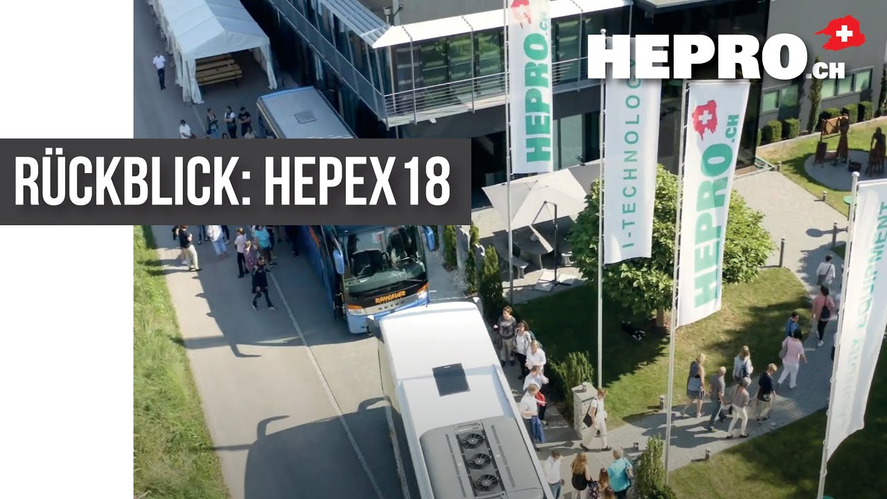 HEPRO LAUNDRY EQUIPMENT AG, Kerzers HEPEX 2018 Rückblick