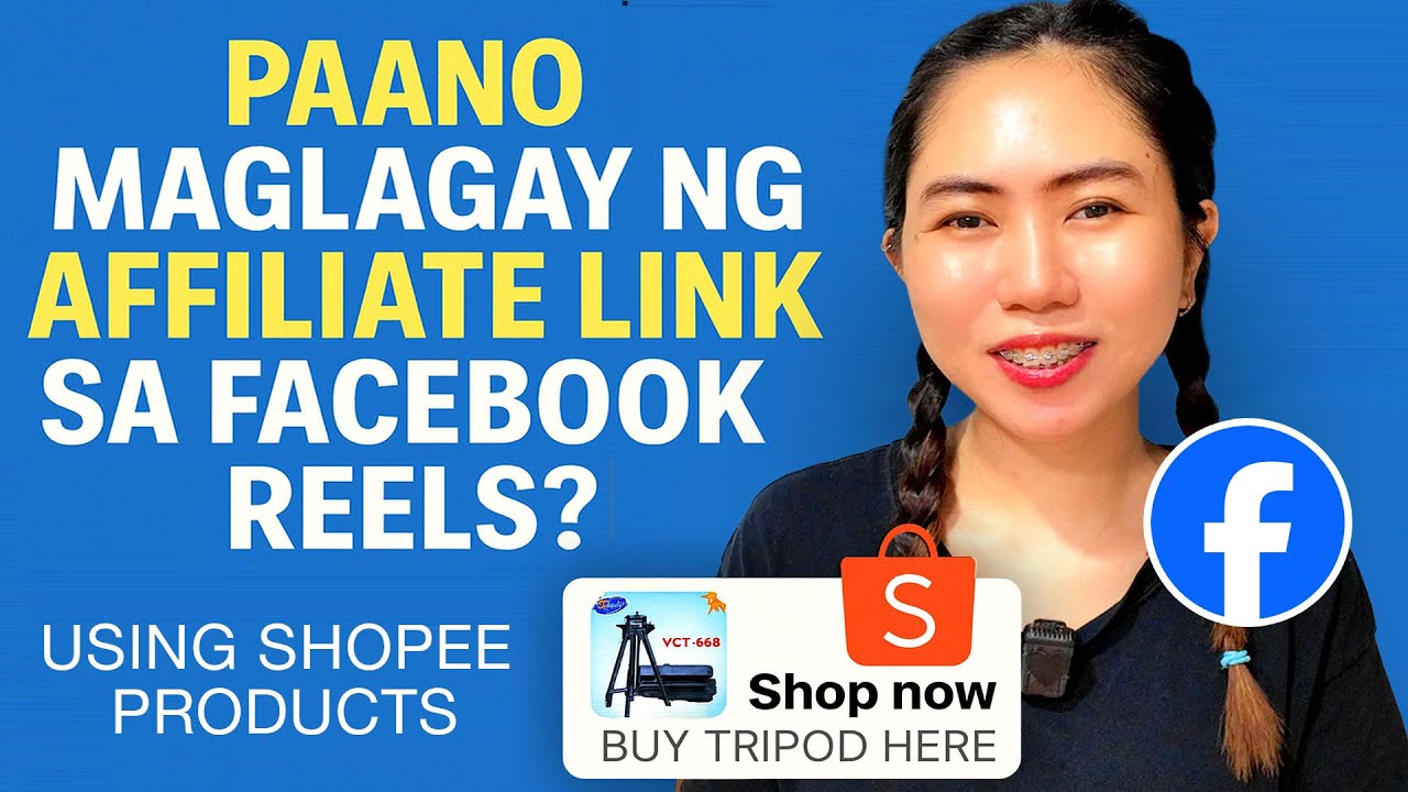 How To Add Product Link On Facebook Reels New Monetization Tutorial | Shopee Affiliate Program