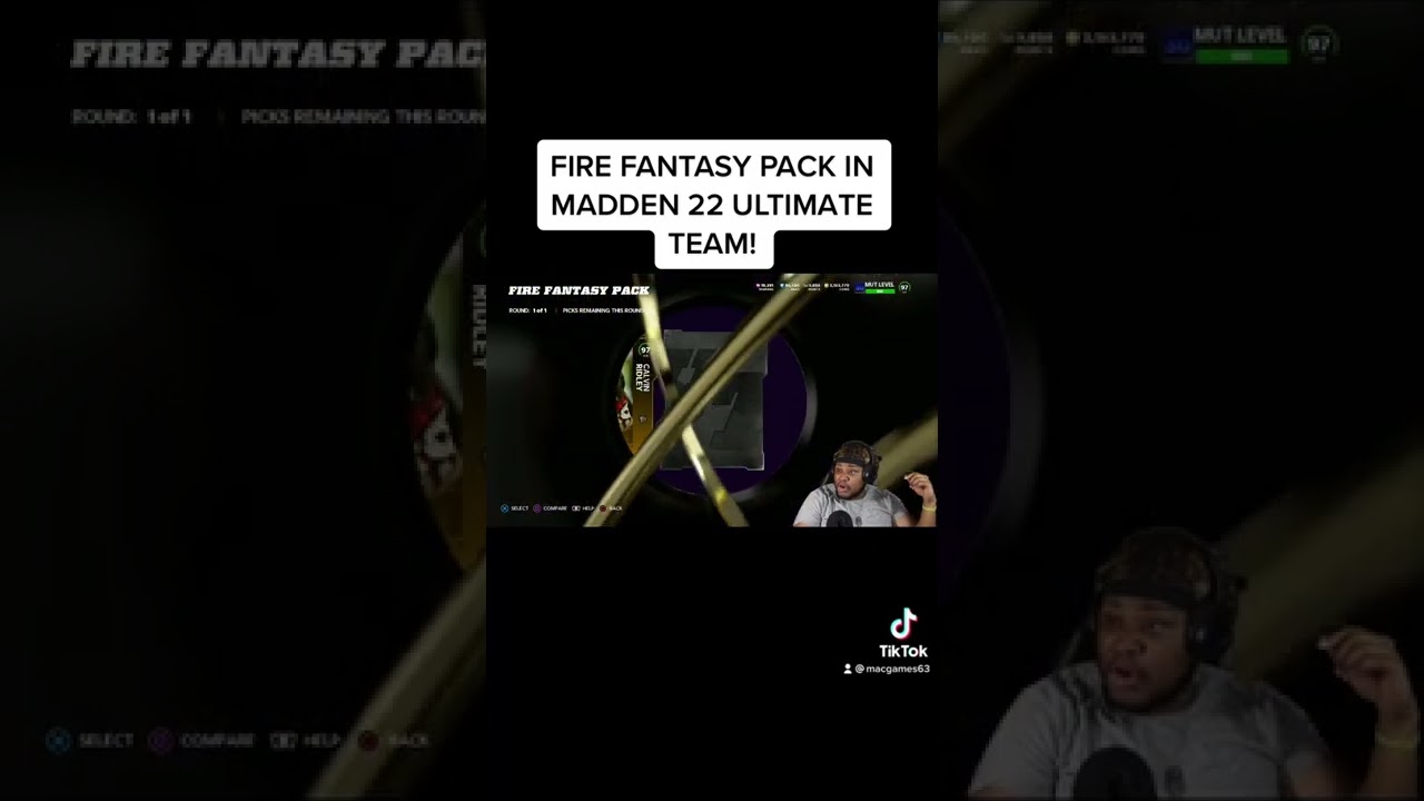 OPENING MY FIRE FANTASY PACK IN MADDEN 22 ULTIMATE TEAM! W or L?!?