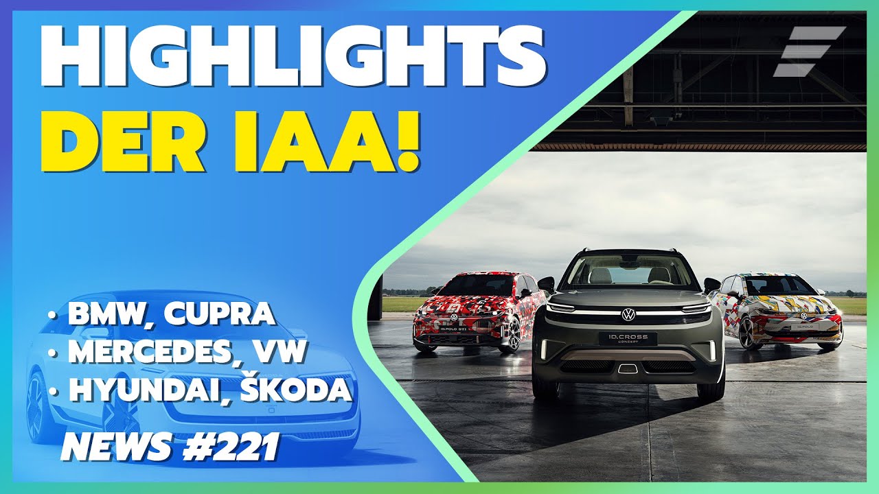 Alle E-Auto Highlights der IAA 2025 in M&uuml;nchen! BMW, Mercedes, VW & mehr | E-Auto News 221
