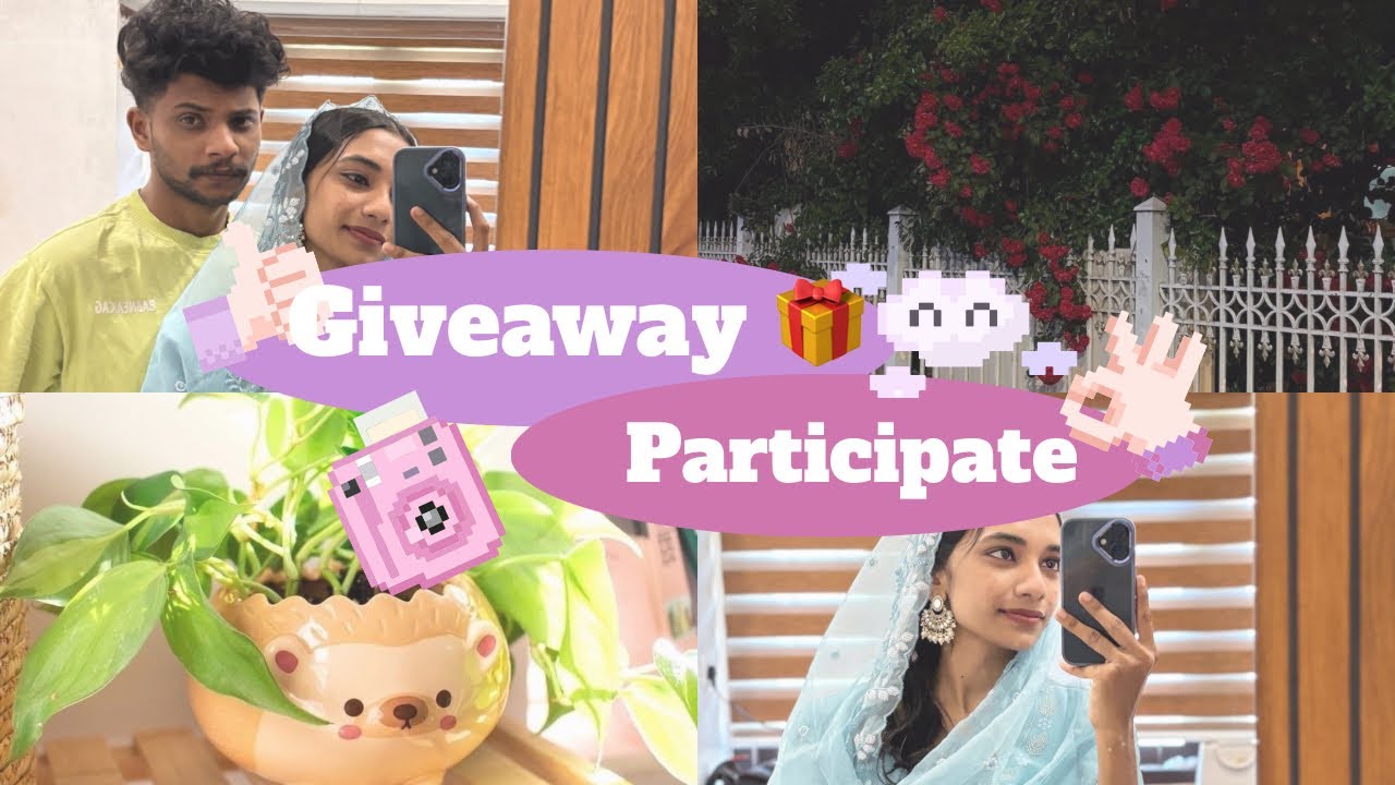 Giveaway participate 🎁| Half day in my life 🎀 | Travelling 🪞|#minivlog #giveawayyy #malayalam 