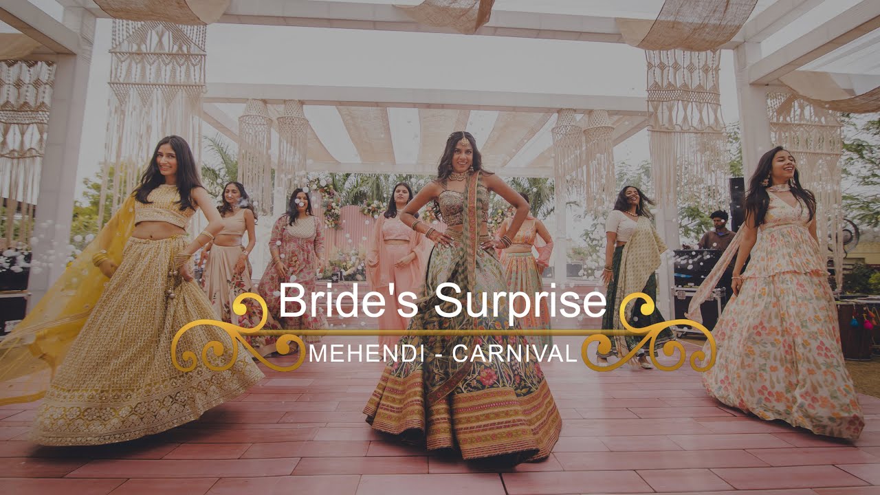 Bride's Surprise for Groom | Mehendi Carnival | Wedding POPCORN