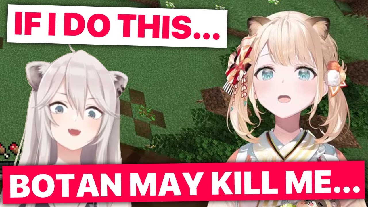 Iroha Is Afraid Botan Will Kill Her If She Does This... (Kazama Iroha / Hololive) [En Subs]
