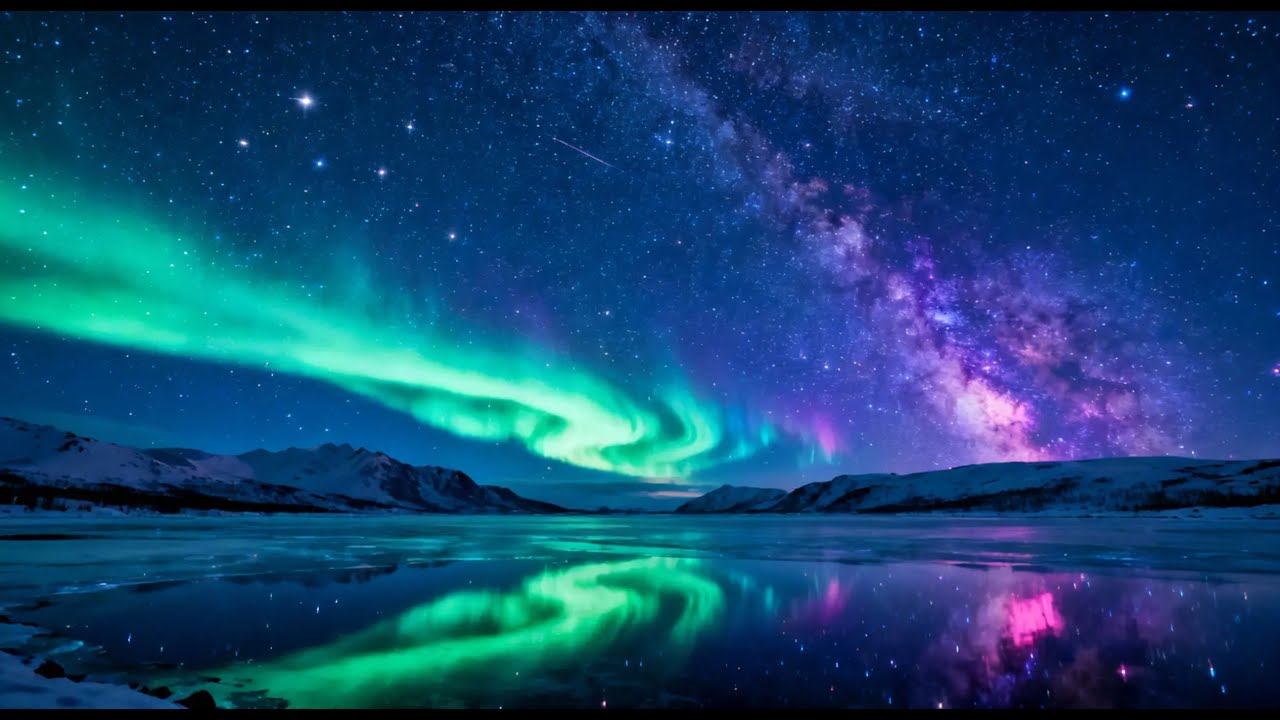 🌌 Aurora Boreal: Luzes 💚✨ do Norte em 4K