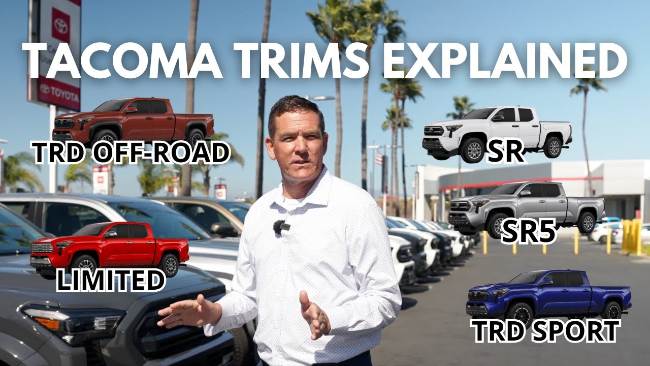 ALL Tacoma Trim Levels - Tacoma Trims Explained