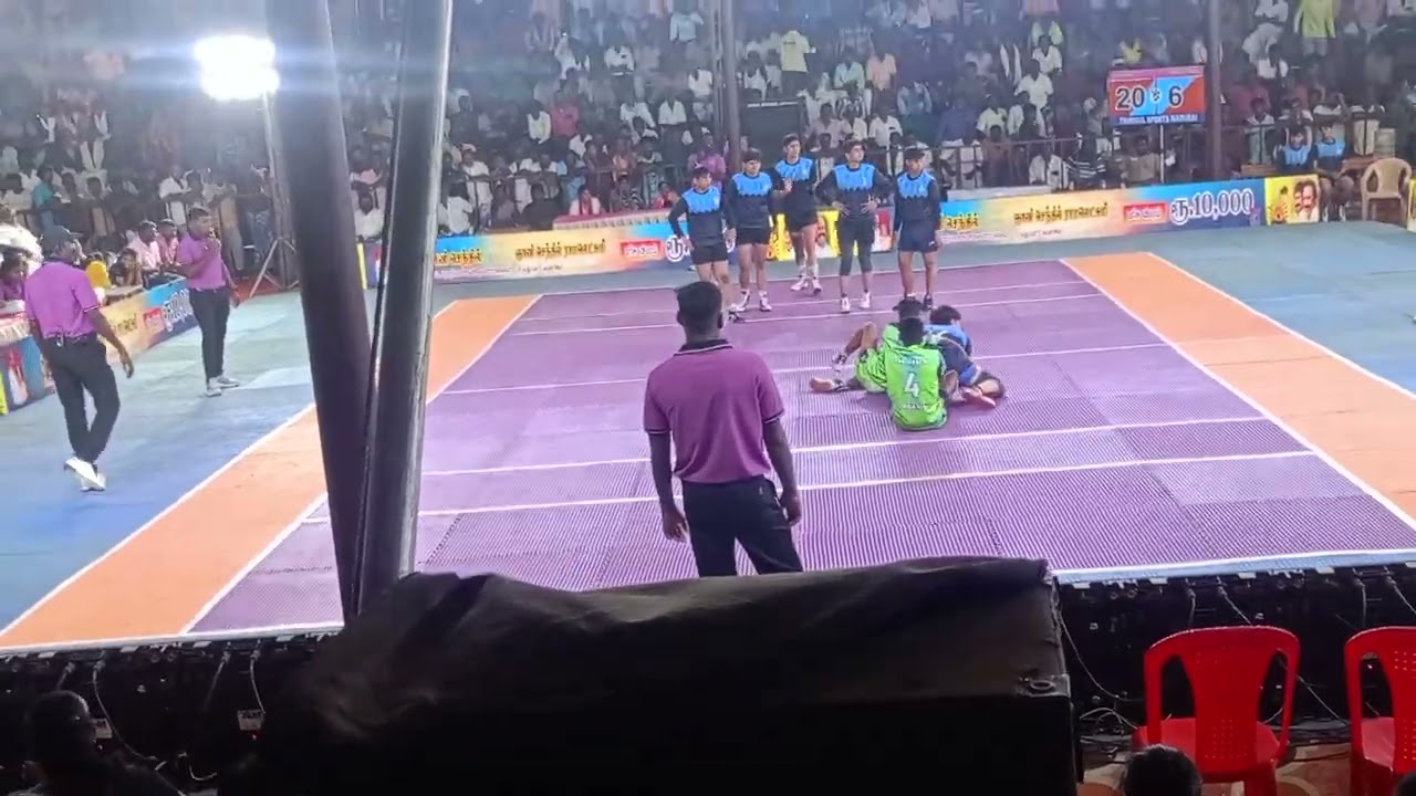 Singampunari ladies kabbadi match day2