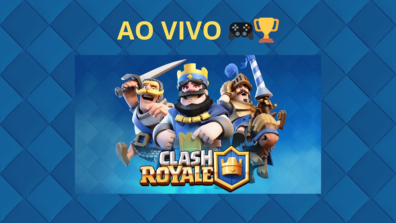 CLASH ROYALE COM ALEATÓRIOS E INSCRITOS. 🏆