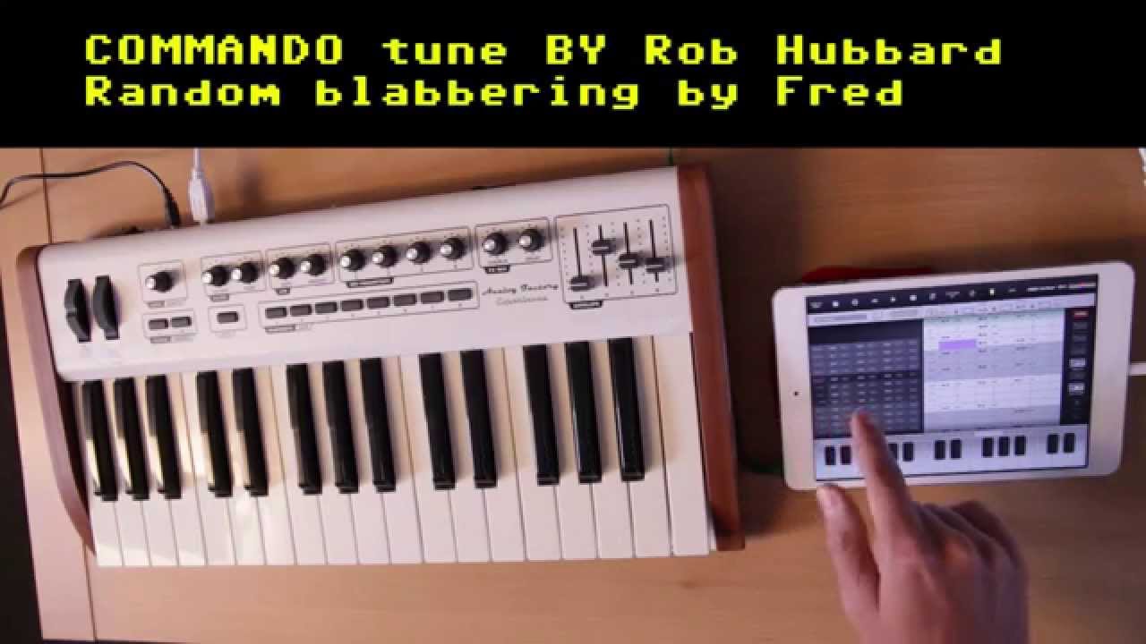 Руководство по настройке SidTracker 64 Live Jam с Commando и MIDI-клавиатурой