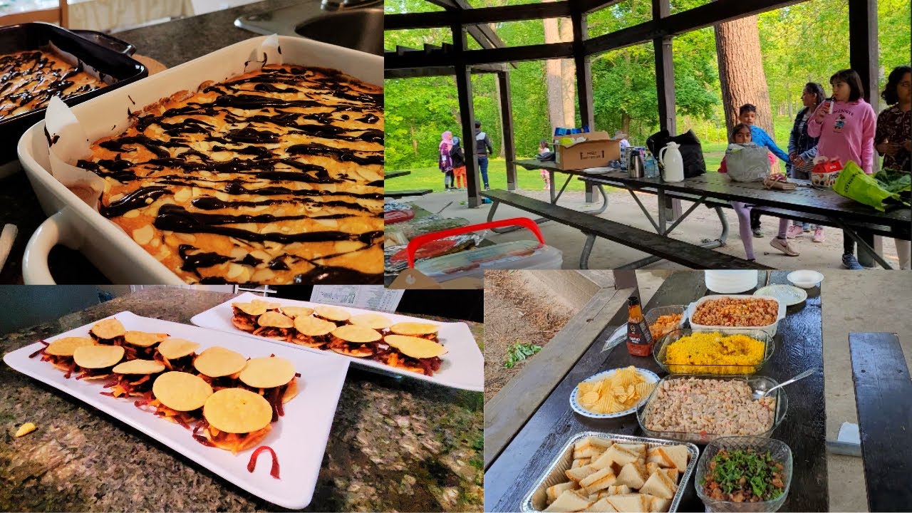 Picnic at Park #healthy  #snack  #teacake #bestrecipe #canada #explore     #brantford #park #vlog