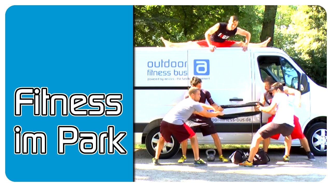 Fitness im Park - InFitnessTV & StrongandFlexTV - Workout #06