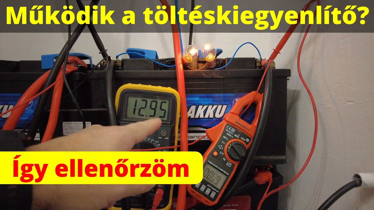 Működik a töltéskiegyenlítő? - Így ellenőrzöm