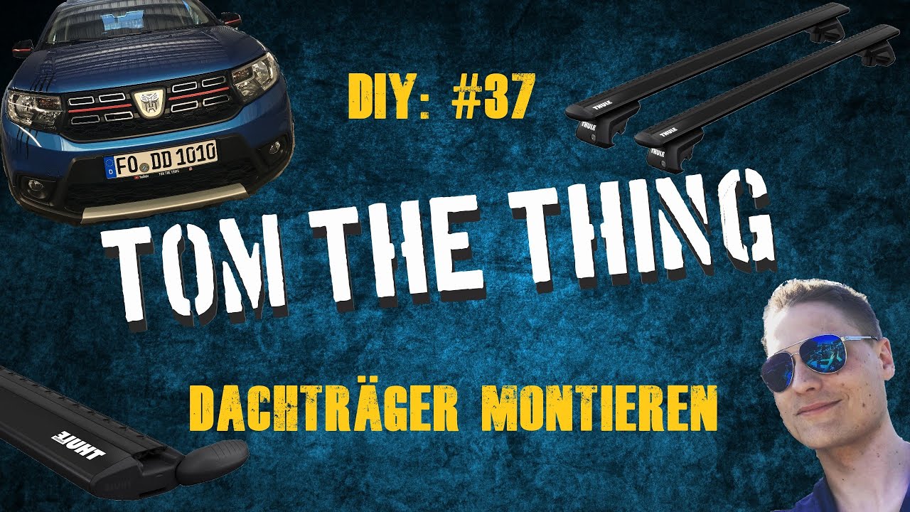 Dacia Sandero Stepway II Tutorial #37 Dachträger montieren [Thule Evo Wingbar]