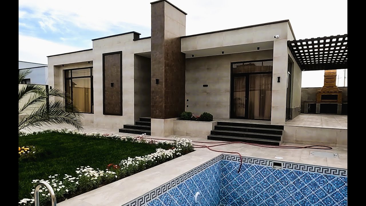 👍Qiymət Endi!275.000 AZN💥Dənizə yaxın yolqırağı super təmirli gözəl dizaynı olan Villa